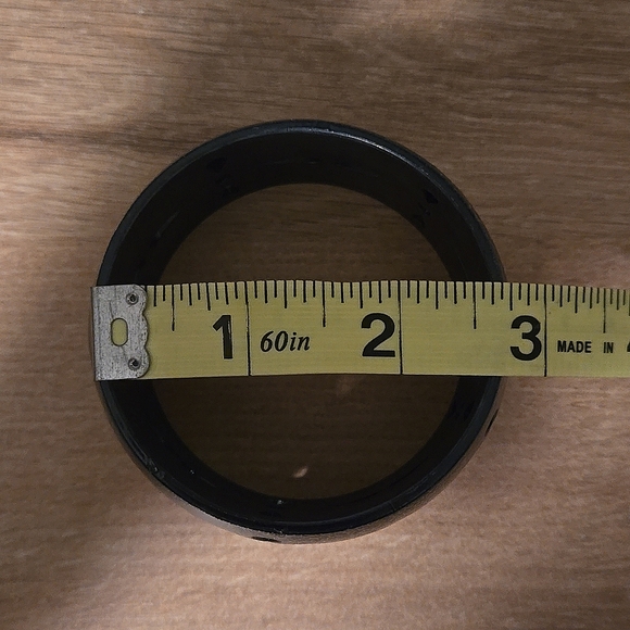 Y2K Navy Blue Plastic Bracelet - Picture 5 of 6